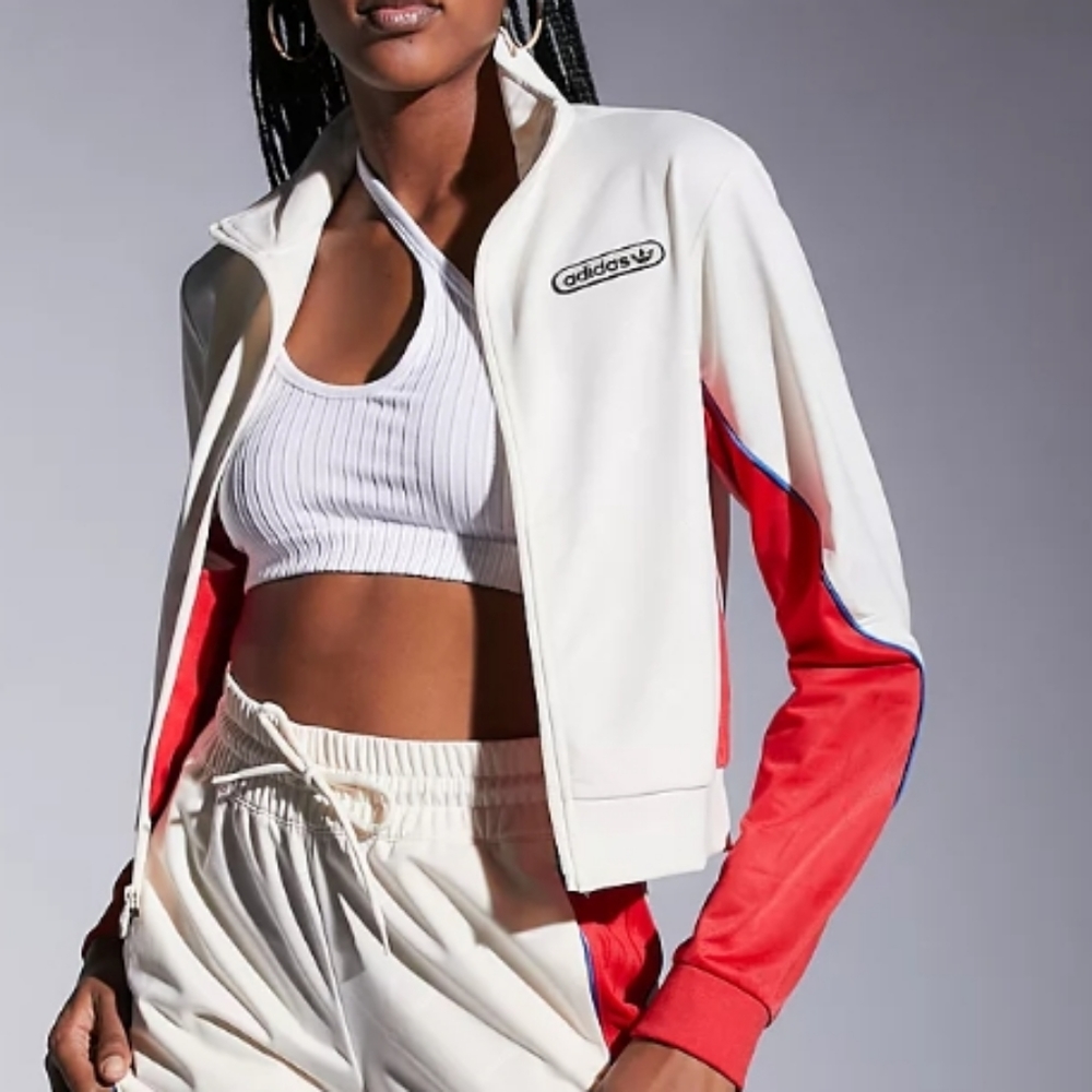 Adidas Retro Track Jacket Ladies Size XS (nwot)